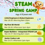 STEAM Spring camp age 5-8 in Surrey