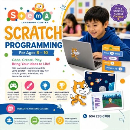 Animation Studio: Storytelling with Scratch (Ages 7-10)