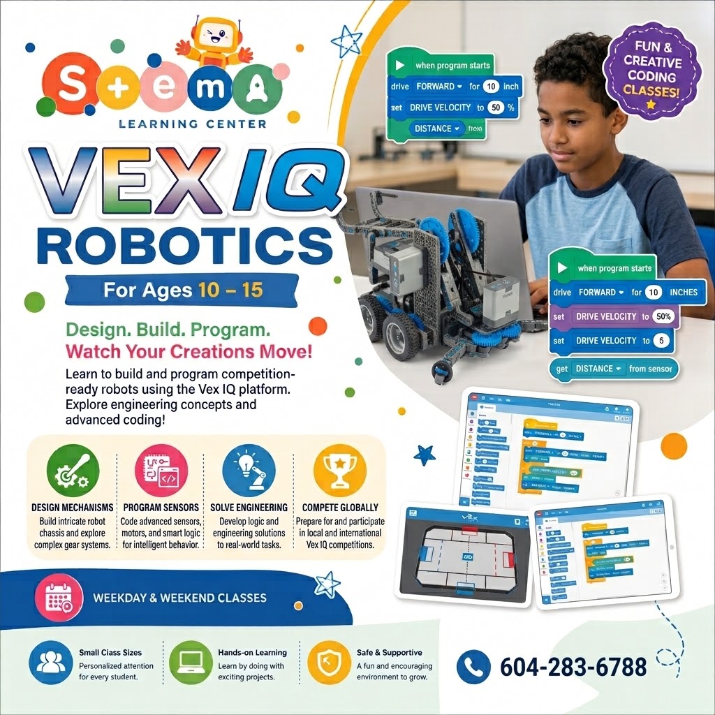 VEX IQ Robotics: Competition Team Track (Ages 10-14)